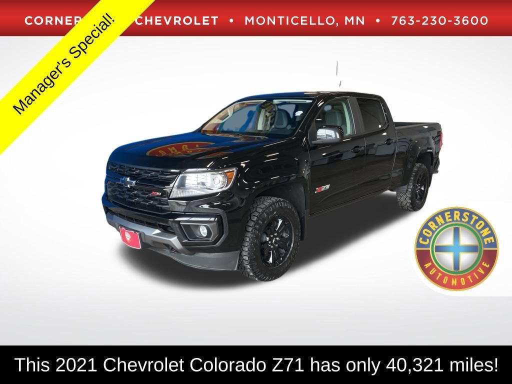 Used 2021 Chevrolet Colorado Z71 w/ Z71 Midnight Edition image 1