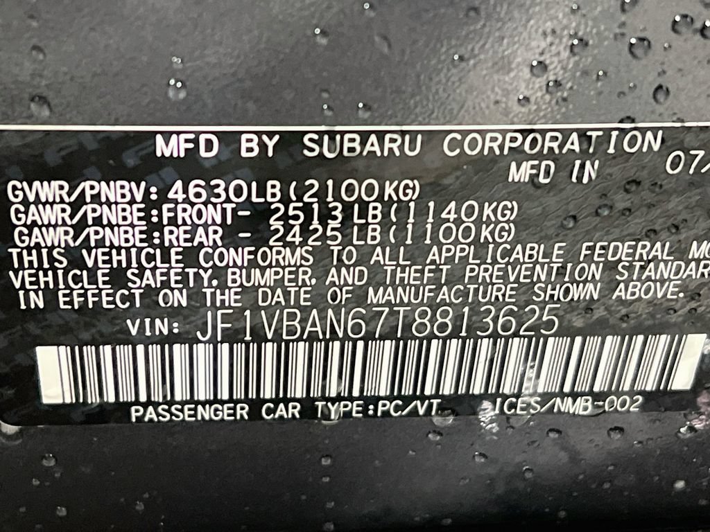 New 2026 Subaru WRX Limited AWD/4WD image 25