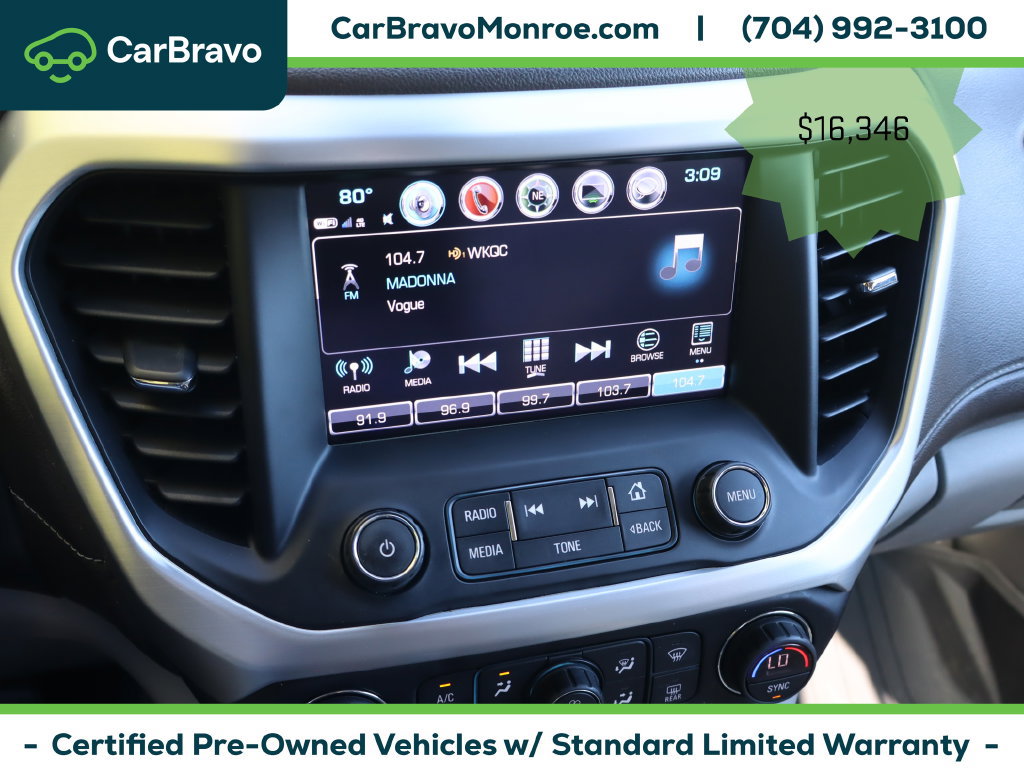 Certified 2018 GMC Acadia SLT FWD image 31