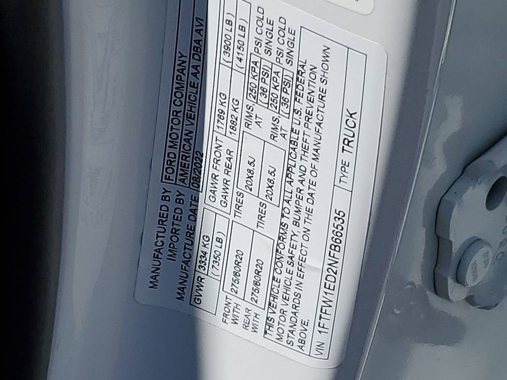 Used 2022 Ford F150 XLT w/ Equipment Group 302A High image 37