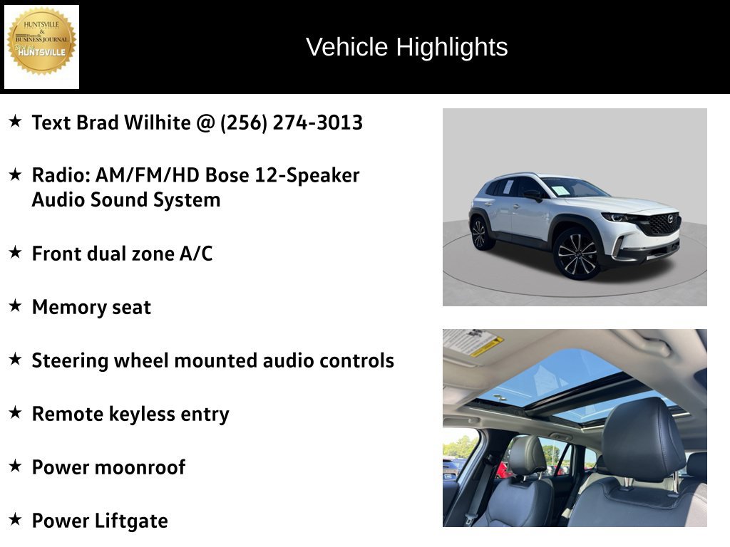 Certified 2026 MAZDA CX-50 AWD 2.5 S w/ Weather Package image 7