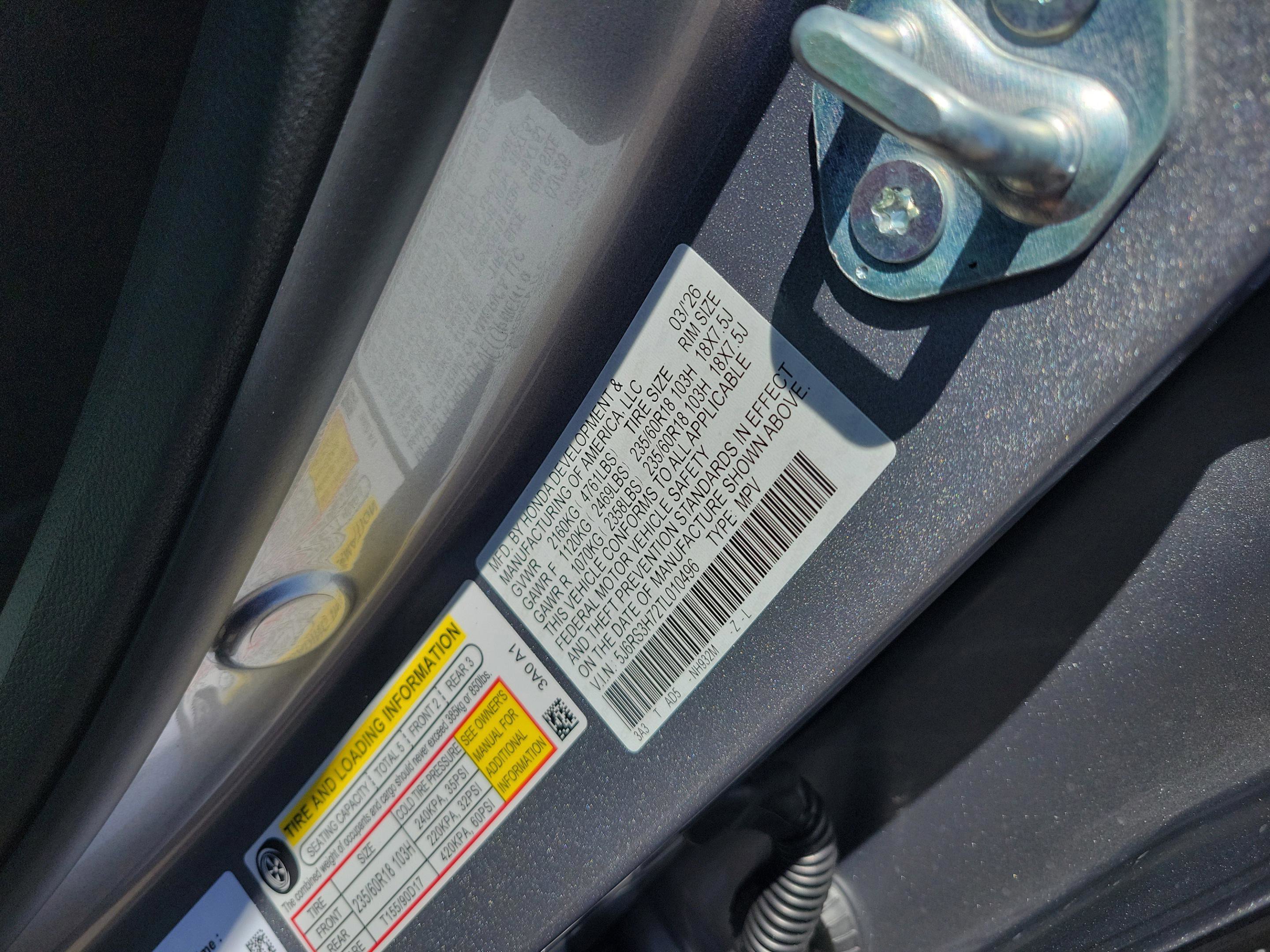 New 2026 Honda CR-V EX-L image 34