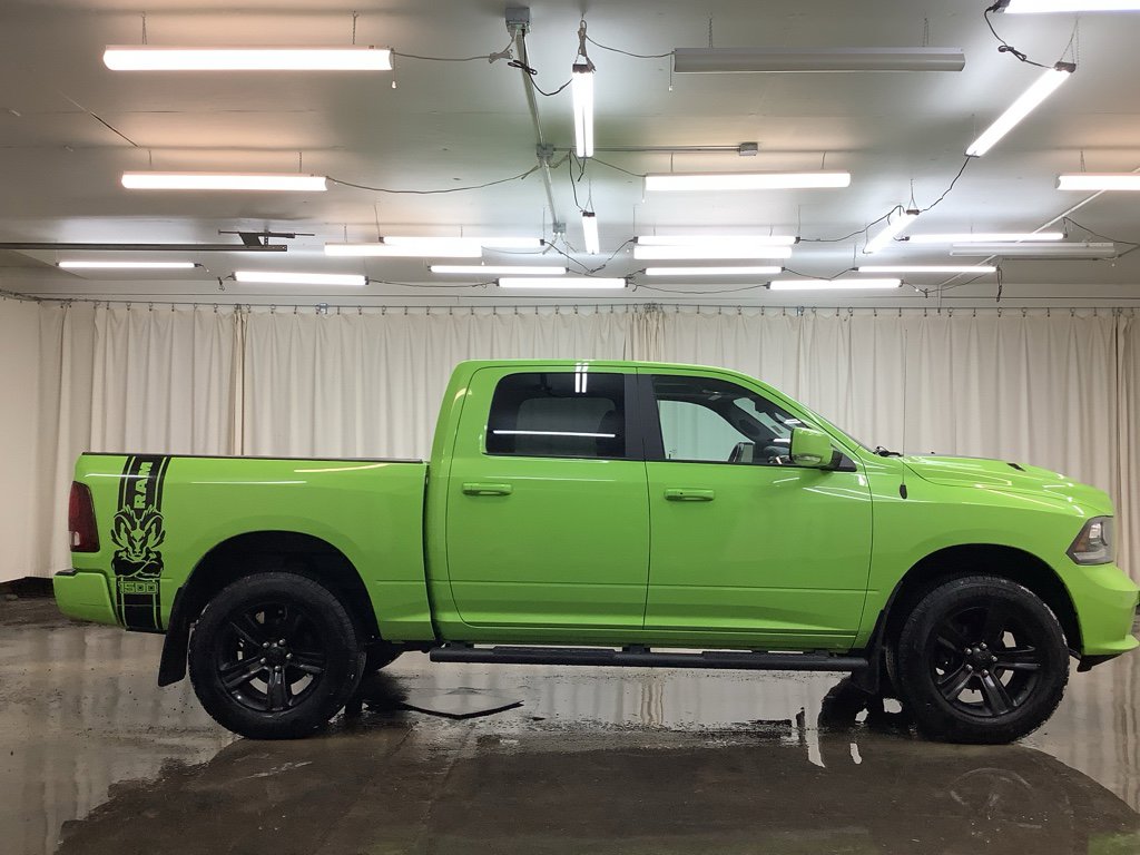 Used 2017 RAM 1500 Sport w/ Sublime Green Sport Package image 5