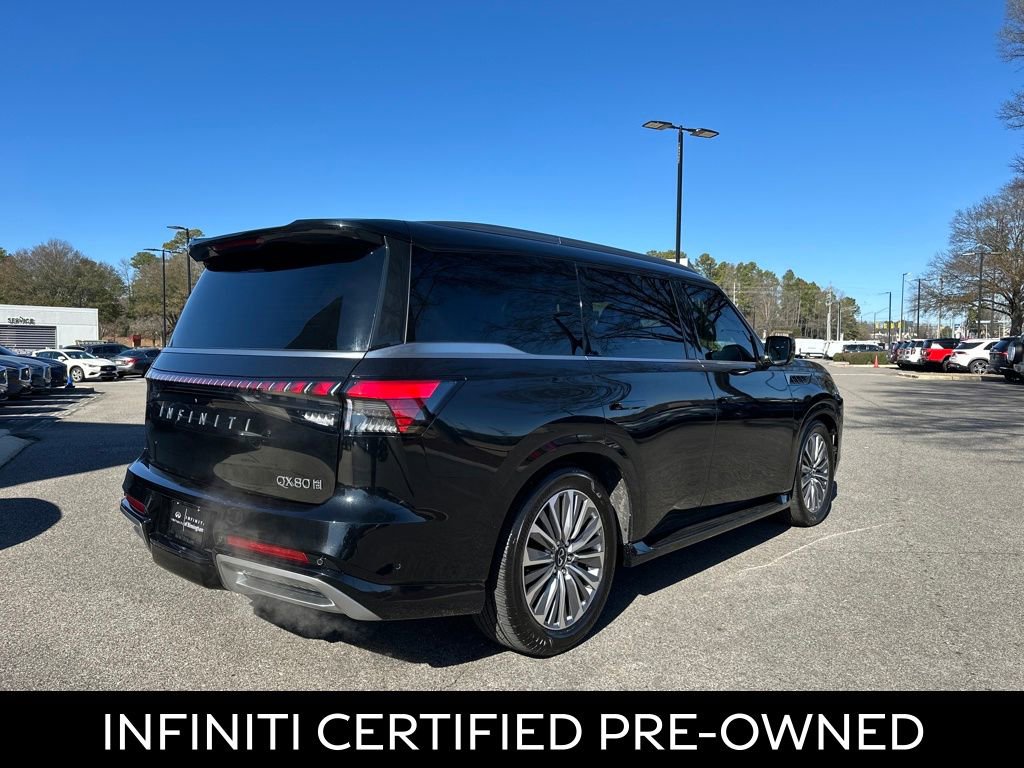 Certified 2025 INFINITI QX80 Sensory image 13