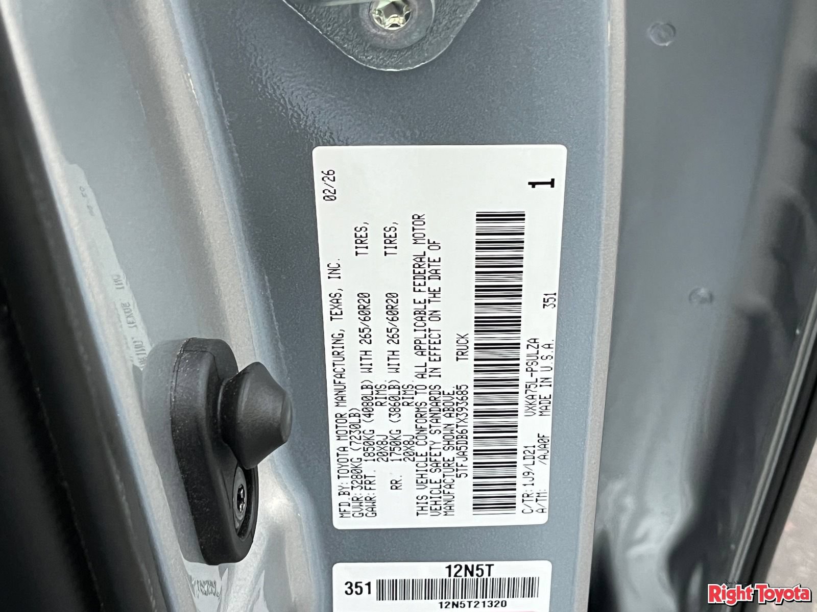 Certified 2026 Toyota Tundra Limited AWD/4WD image 34