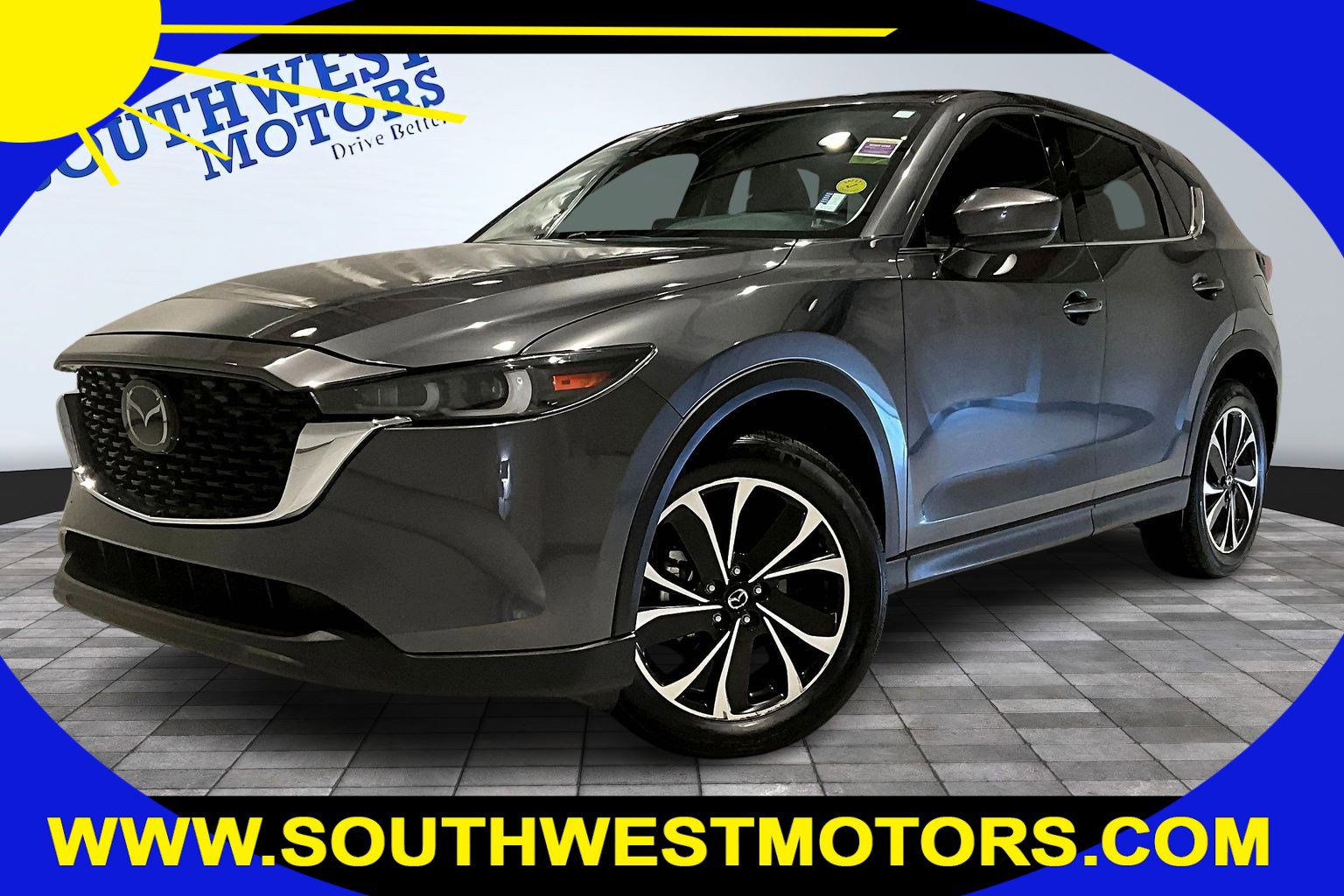 Used 2022 MAZDA CX-5 AWD 2.5 S w/ Premium Package image 1