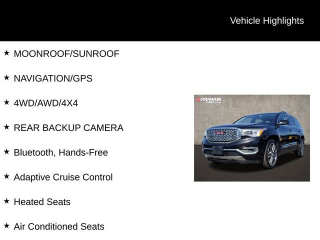 Used 2017 GMC Acadia Denali w/ Technology Package image 2