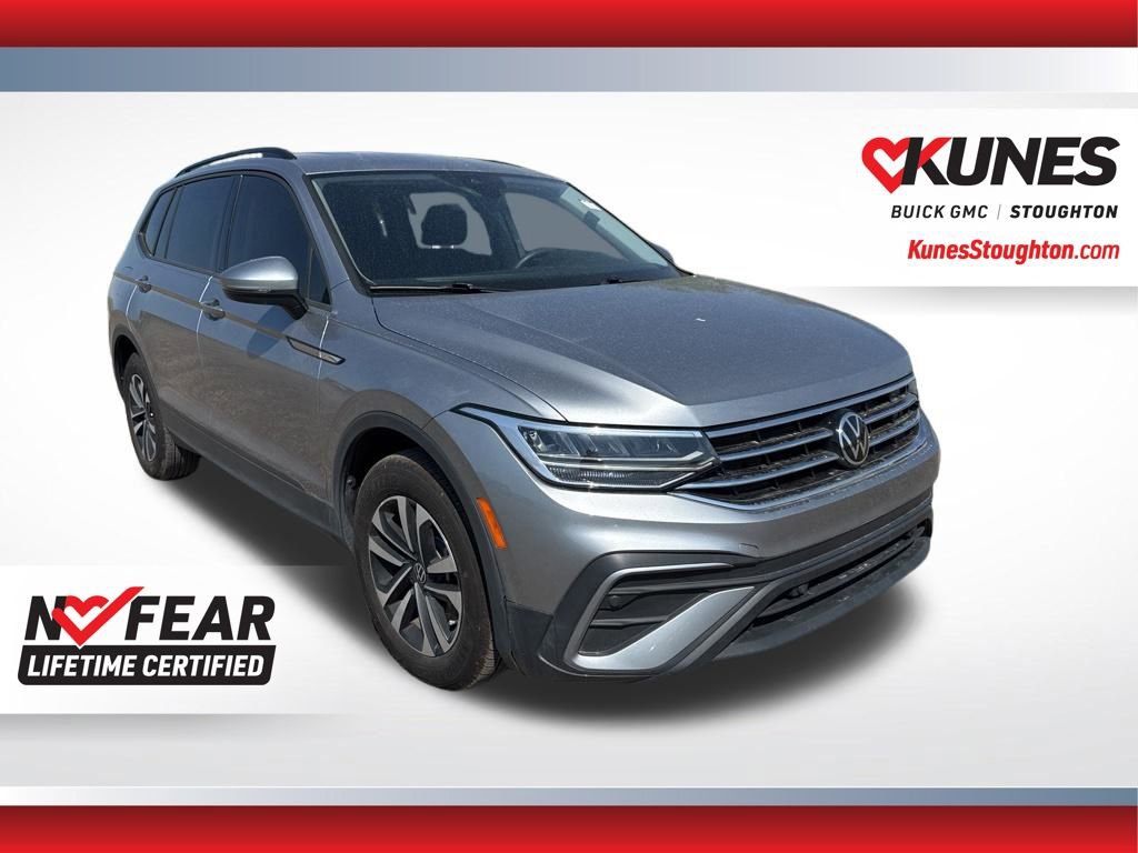 Used 2024 Volkswagen Tiguan S w/ MDO Package, Three-Row FWD image 1