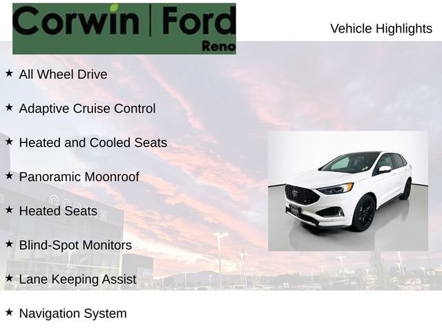 Used 2021 Ford Edge ST w/ Equipment Group 401A AWD/4WD image 7