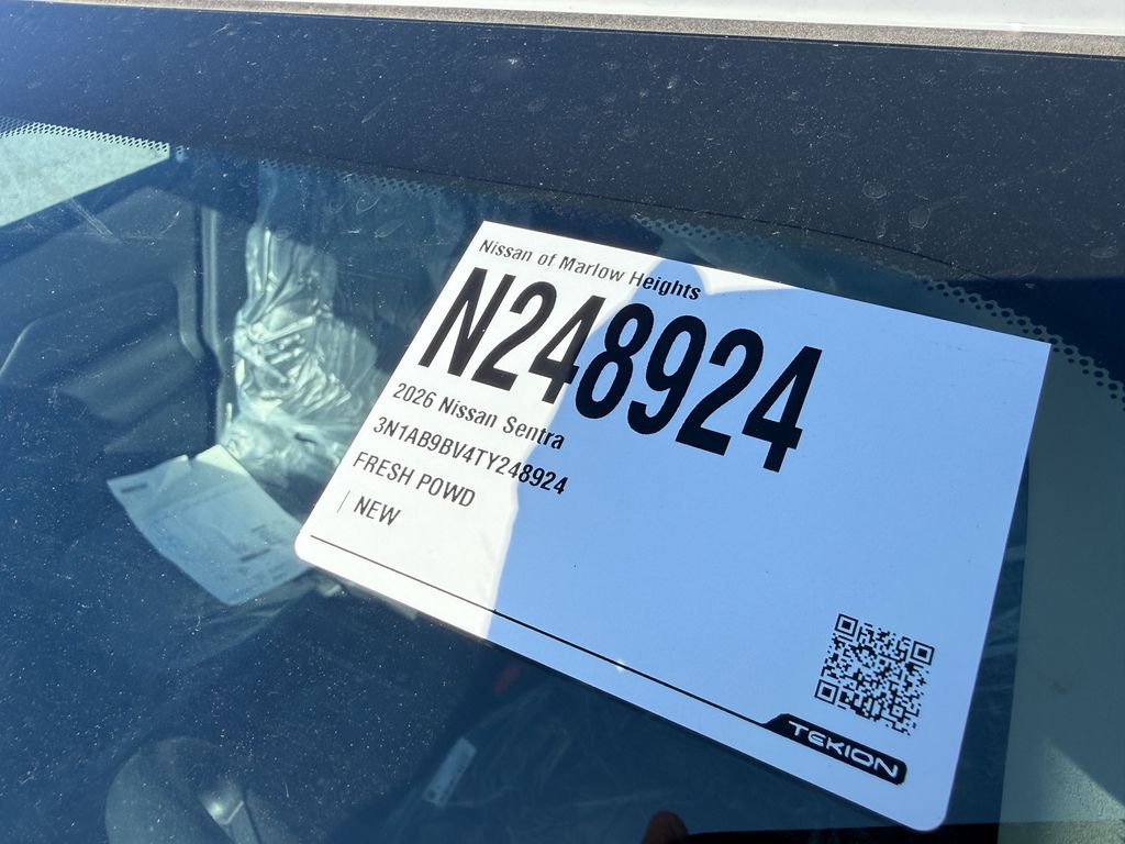 New 2026 Nissan Sentra S w/ Floor Mat Package FWD image 29