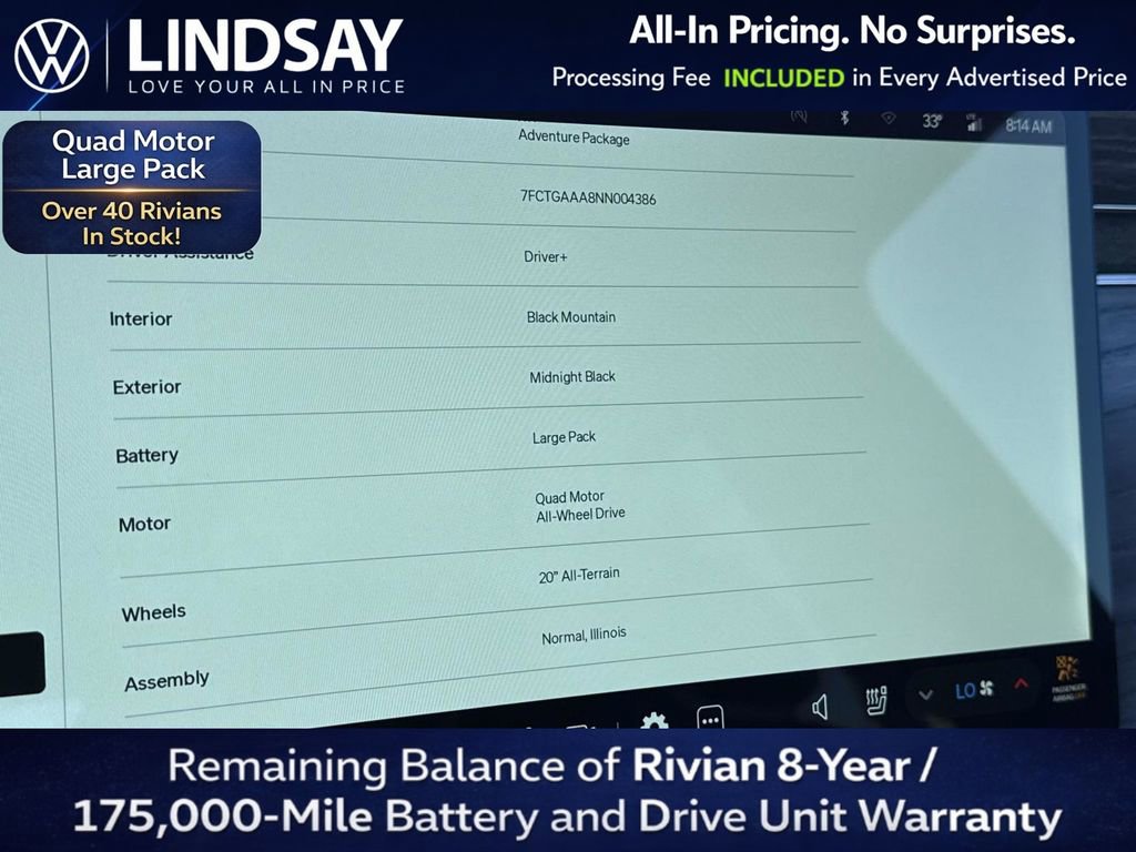 Used 2022 Rivian R1T Adventure image 20