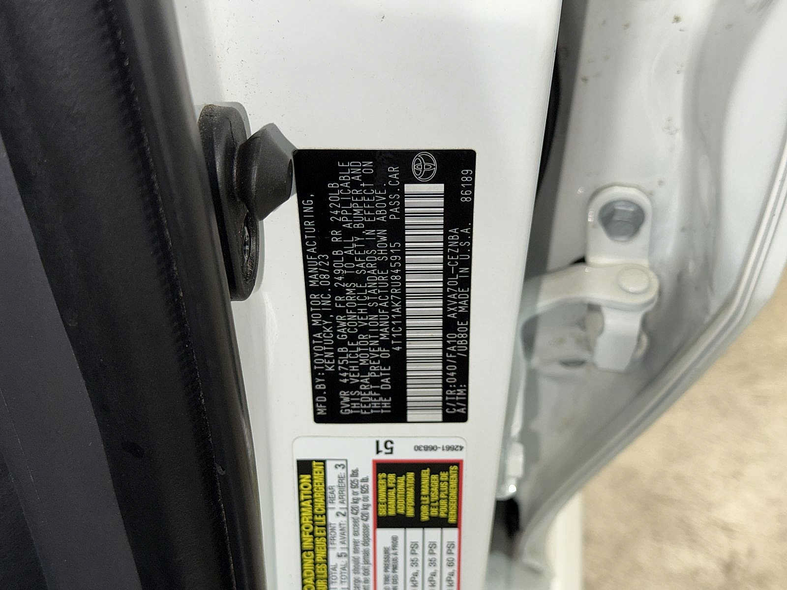 Used 2024 Toyota Camry LE FWD image 14