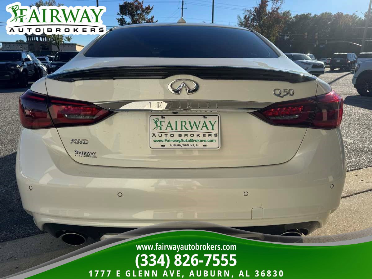 Used 2022 INFINITI Q50 Sensory image 7