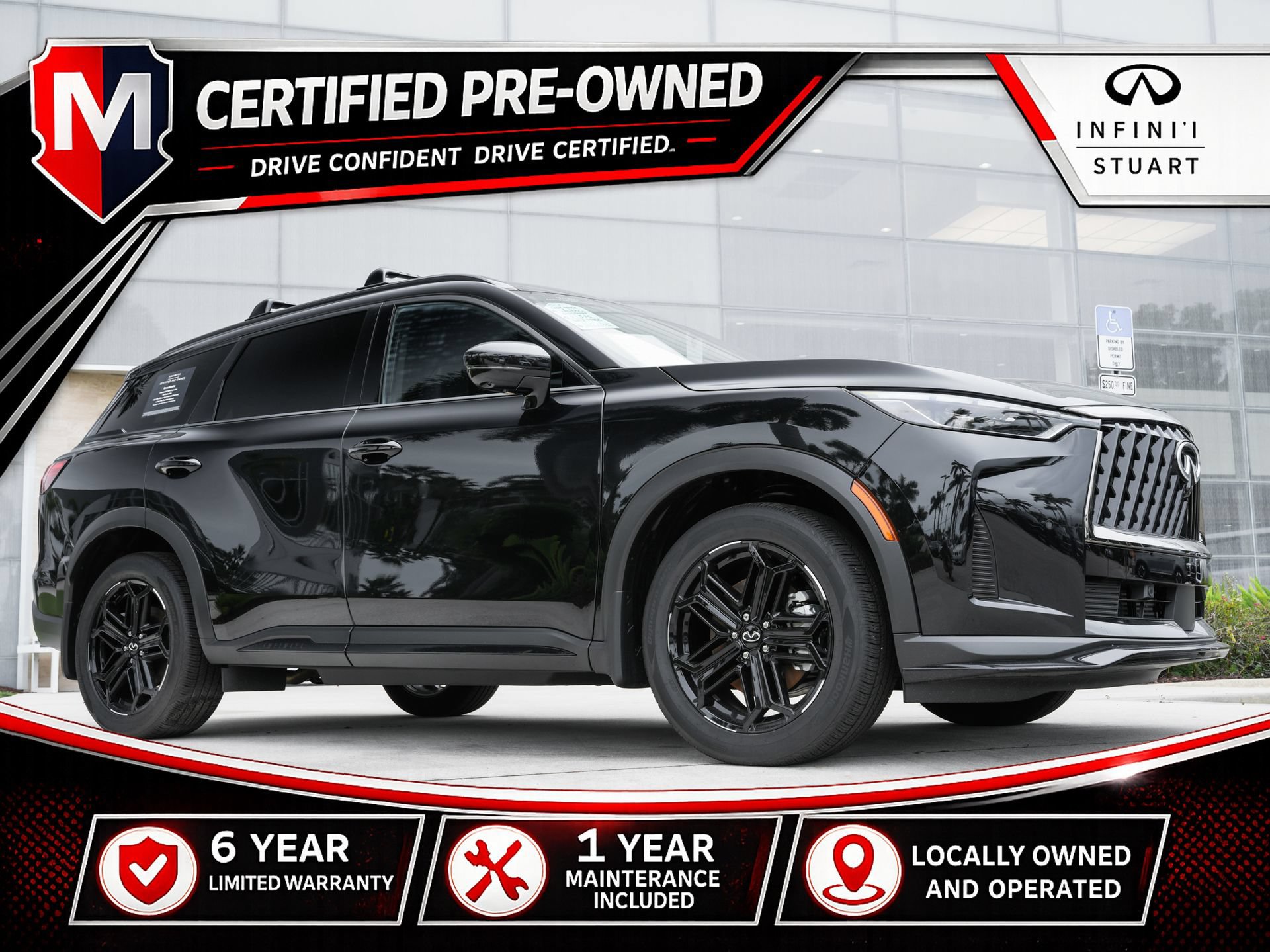 Certified 2026 INFINITI QX60 Sport w/ Dark Cargo Package