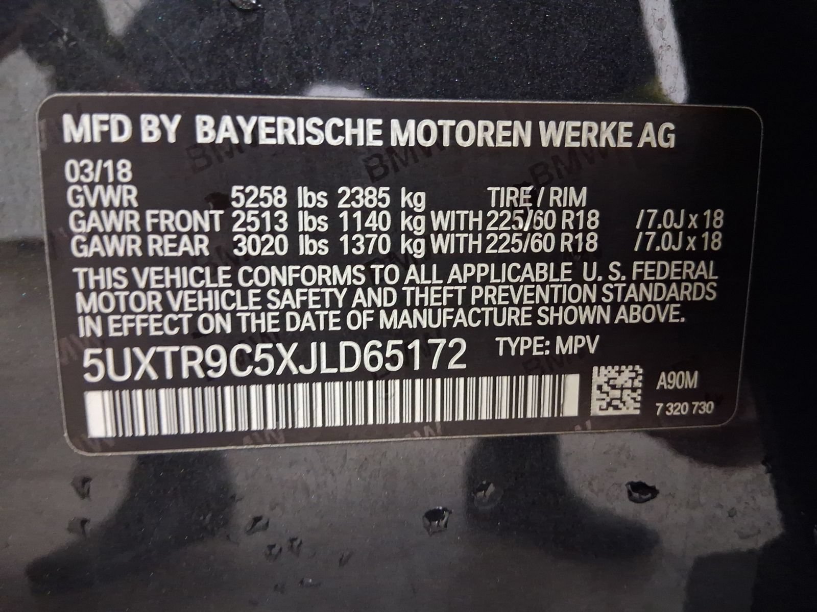 Used 2018 BMW X3 xDrive30i AWD/4WD image 28
