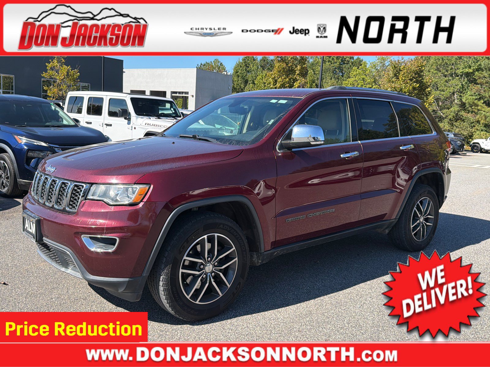 Used 2018 Jeep Grand Cherokee Limited