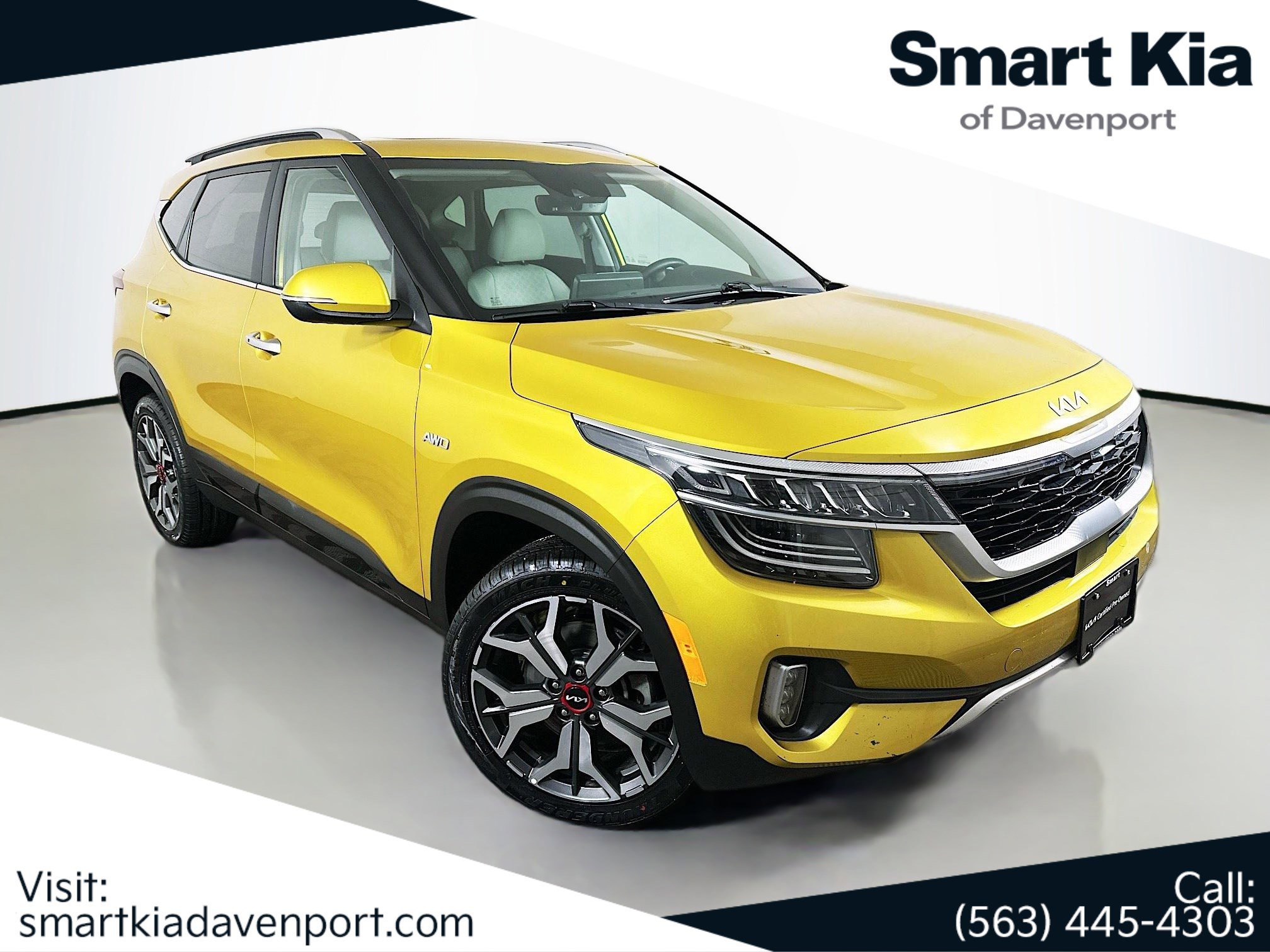 Certified 2022 Kia Seltos SX w/ Sunroof Package
