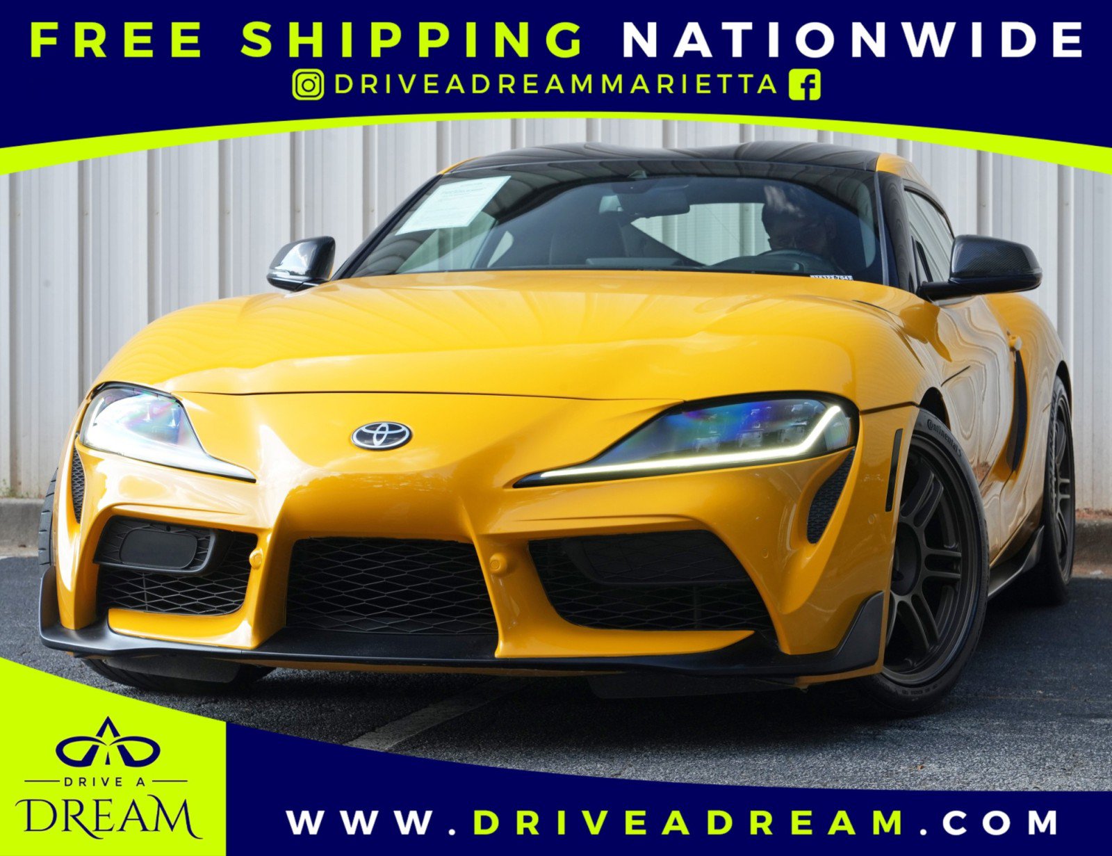 Used 2021 Toyota Supra Premium w/ Driver Assist Package RWD image 1