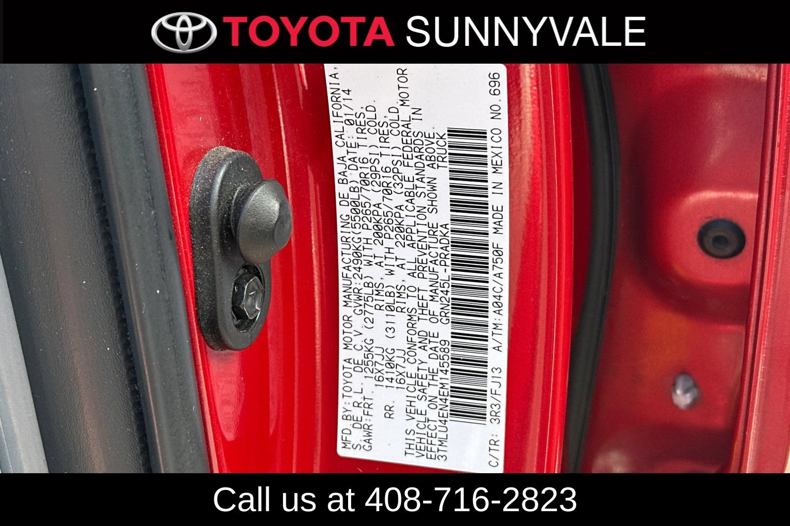 Used 2014 Toyota Tacoma 4x4 Double Cab w/ TRD Off-Road Package image 30