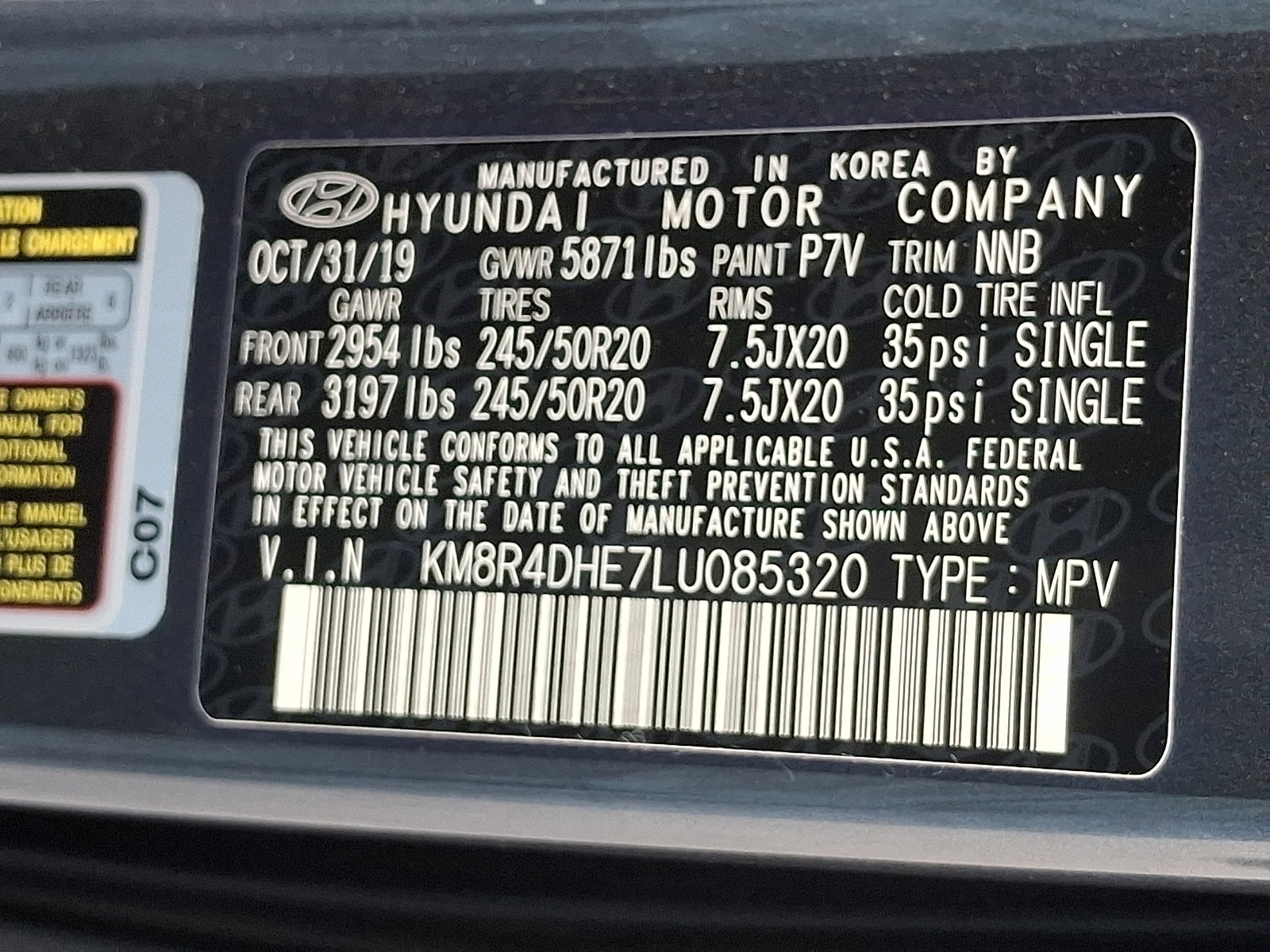 Used 2020 Hyundai Palisade SEL image 30