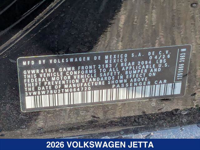 New 2026 Volkswagen Jetta Sport FWD image 21