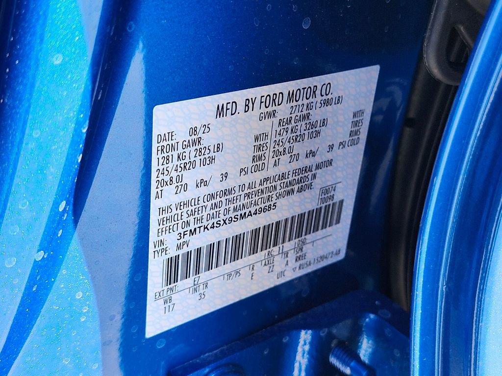 New 2025 Ford Mustang Mach-E GT w/ Interior Protection Package image 31