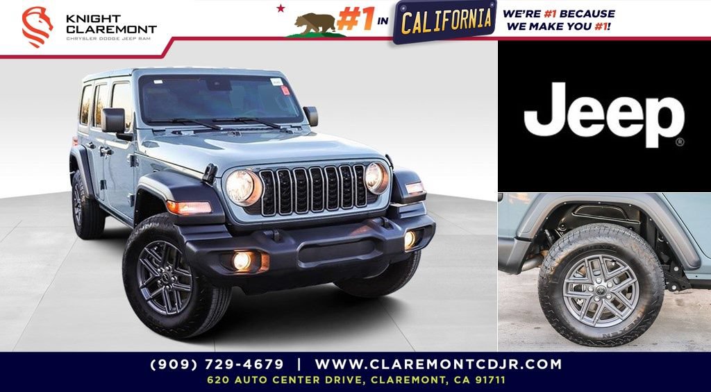 Used 2025 Jeep Wrangler Unlimited Sport AWD/4WD 360° Tour