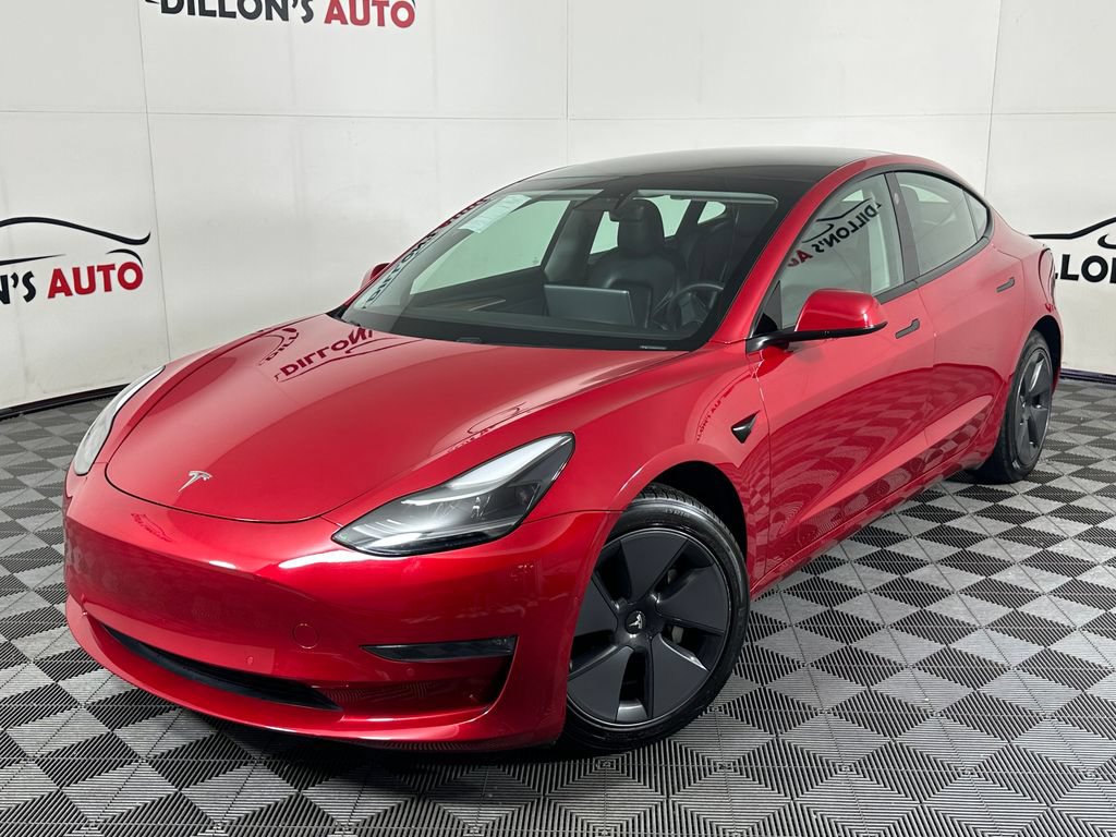 Used 2021 Tesla Model 3 Long Range AWD/4WD image 1