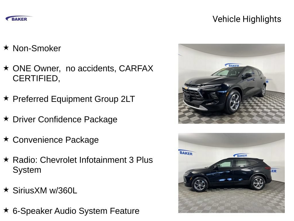 Certified 2023 Chevrolet Blazer LT w/ Convenience Package AWD/4WD image 4