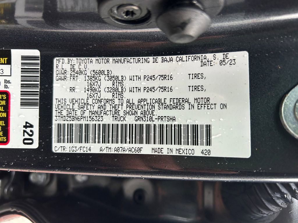 Used 2023 Toyota Tacoma SR5 image 34