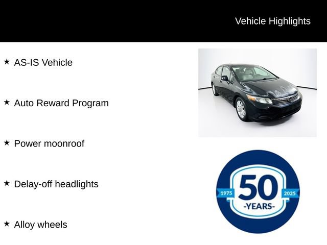 Used 2012 Honda Civic EX image 8