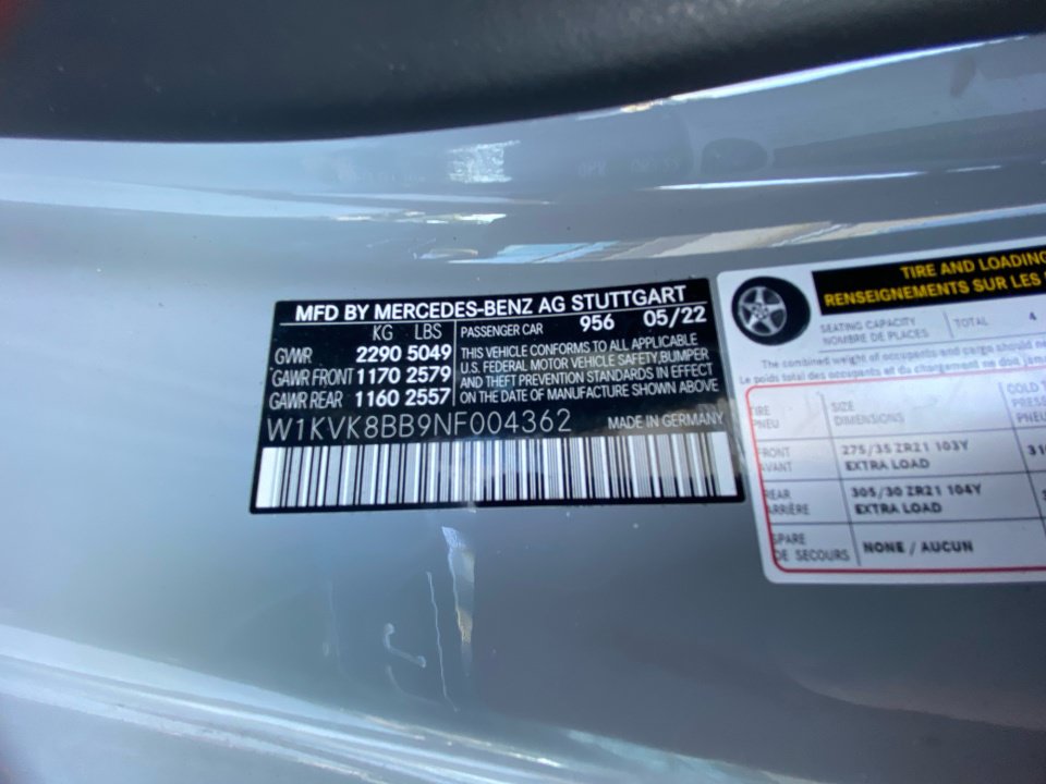 Certified 2022 Mercedes-Benz SL 63 AMG 4MATIC w/ AMG Aerodynamic Package image 35