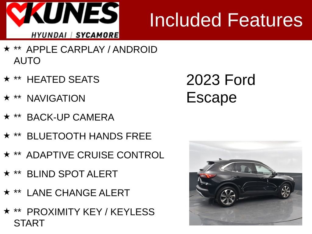 Used 2023 Ford Escape Platinum image 2