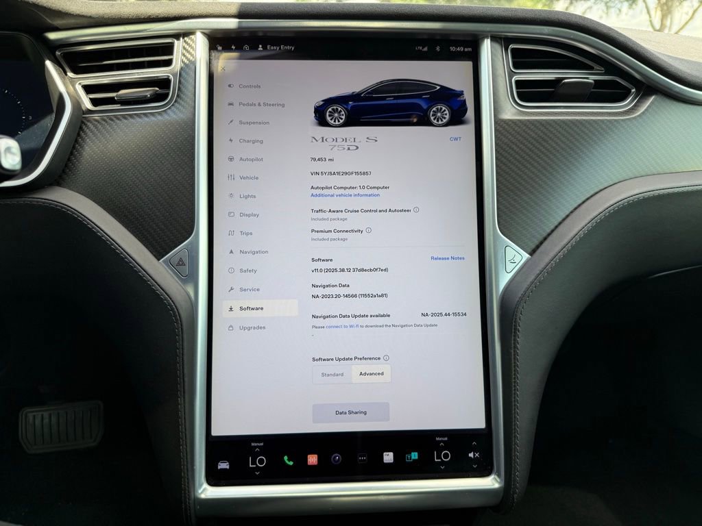 Used 2016 Tesla Model S 75D AWD/4WD image 28
