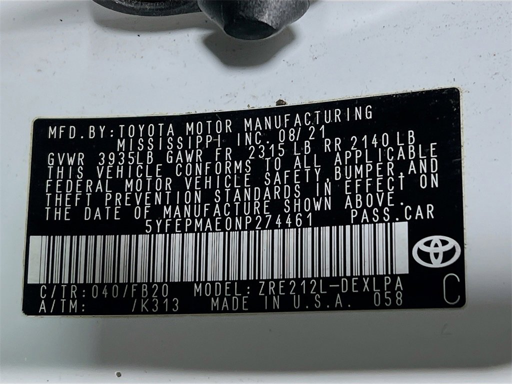 Certified 2022 Toyota Corolla LE image 29