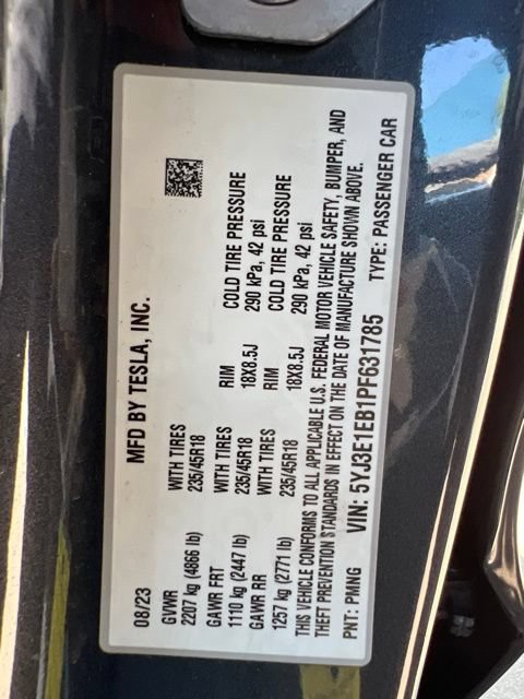 Used 2023 Tesla Model 3 Long Range AWD/4WD image 28