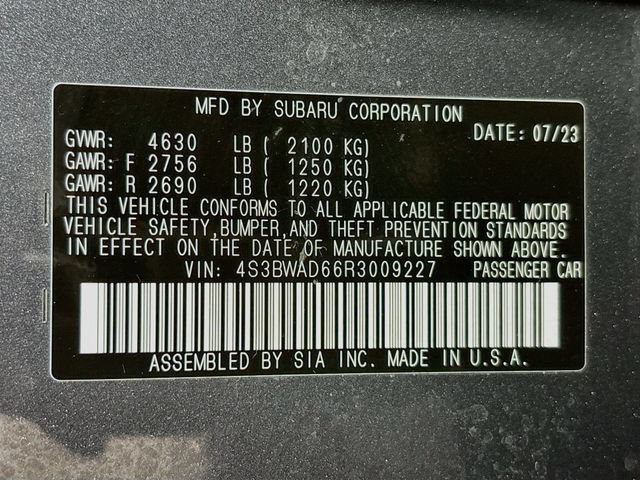Certified 2024 Subaru Legacy Premium AWD/4WD image 34