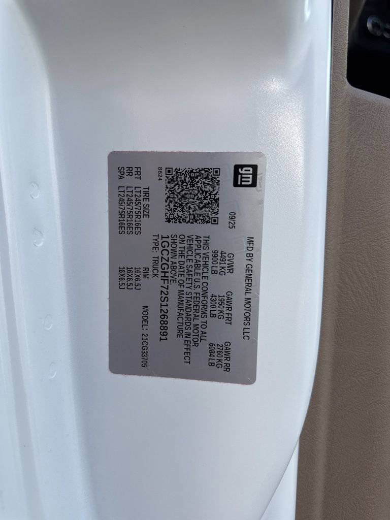 New 2025 Chevrolet Express 3500 Extended w/ Driver Convenience Package image 29