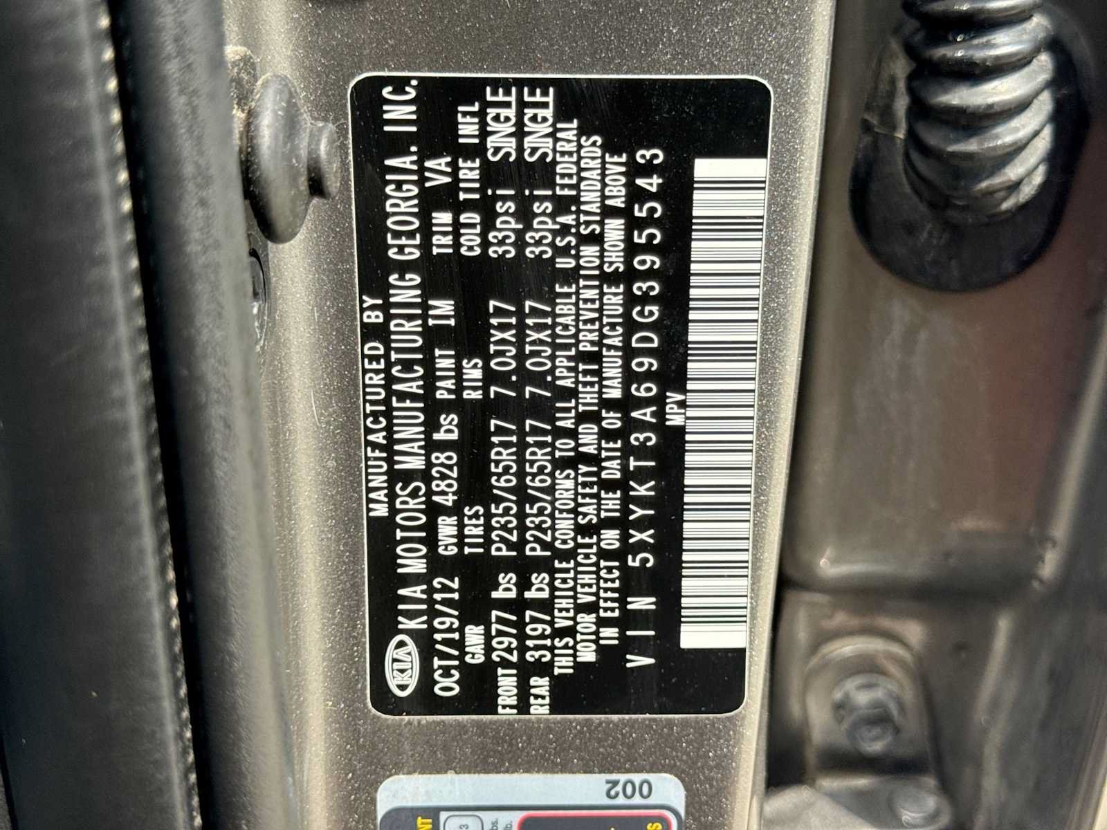 Used 2013 Kia Sorento LX w/ Convenience Pkg FWD image 34