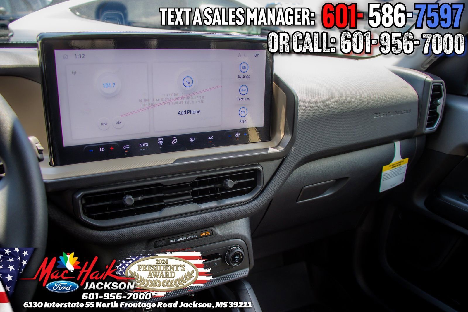 New 2025 Ford Bronco Sport Big Bend w/ Convenience Package image 44