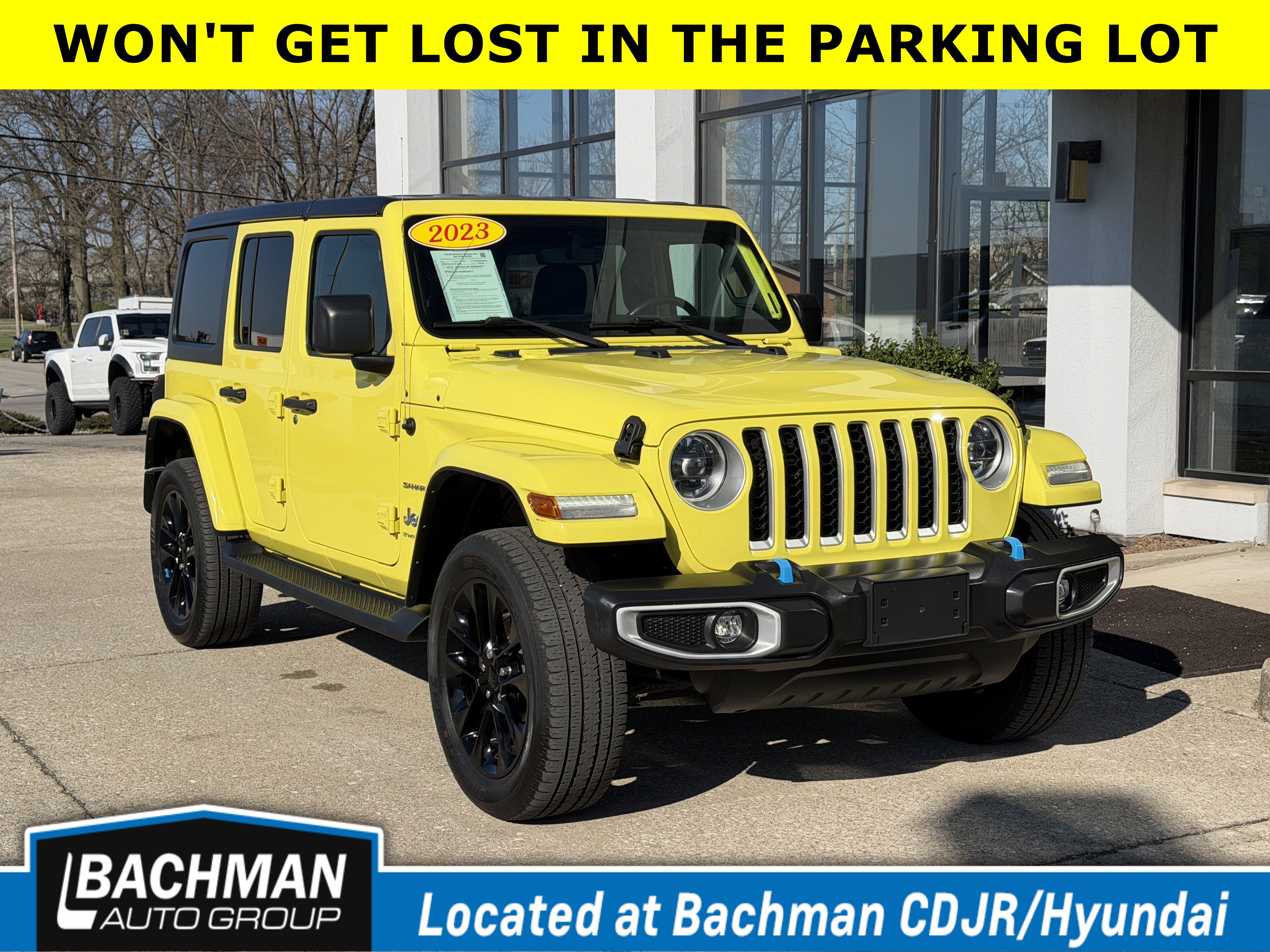 Used 2023 Jeep Wrangler Sahara w/ Cold Weather Group image 1