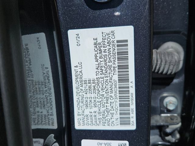 Certified 2024 Honda Accord EX image 16