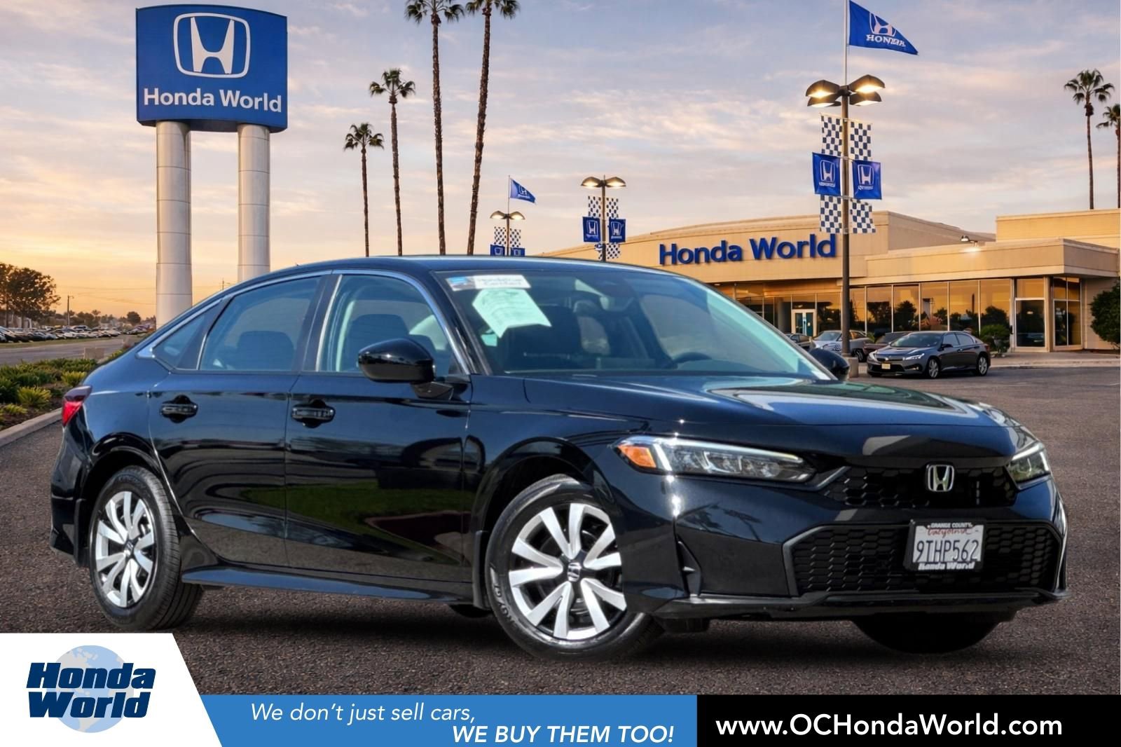 Used 2025 Honda Civic LX image 1