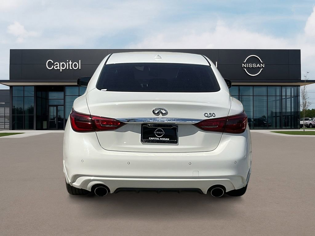 Used 2022 INFINITI Q50 Luxe w/ Cargo Package image 6