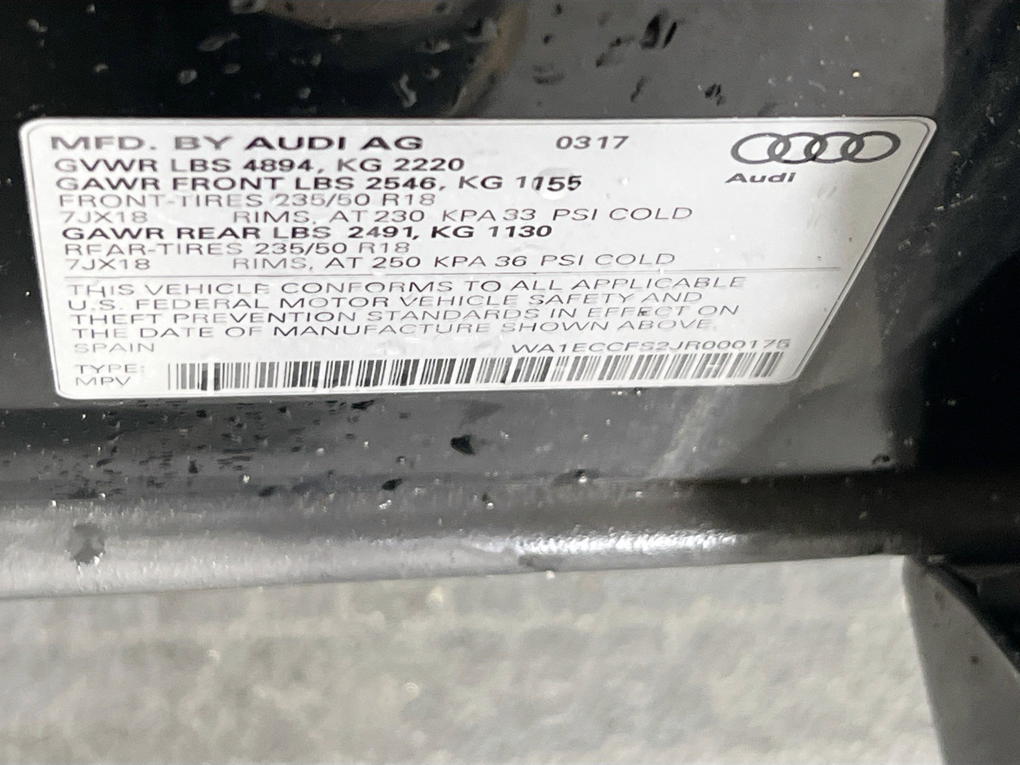 Used 2018 Audi Q3 2.0T Premium w/ Convenience Package image 30