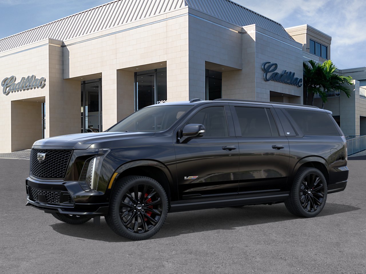 New 2026 Cadillac Escalade ESV V w/ LPO, ONYX Package AWD/4WD image 2