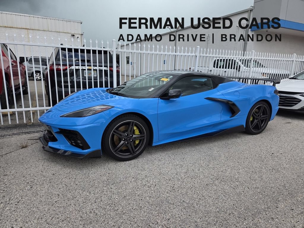 Used 2024 Chevrolet Corvette Stingray Premium Conv w/ Z51 Performance Package RWD image 1