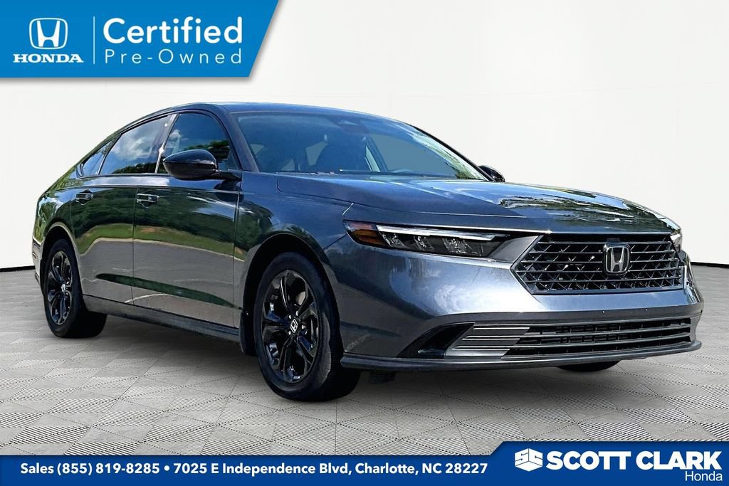 Certified 2025 Honda Accord SE