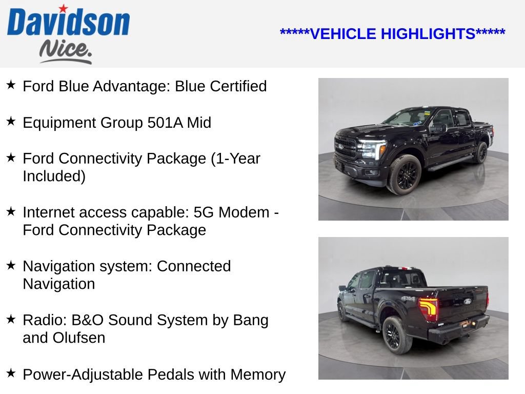 Certified 2026 Ford F150 Lariat AWD/4WD image 4