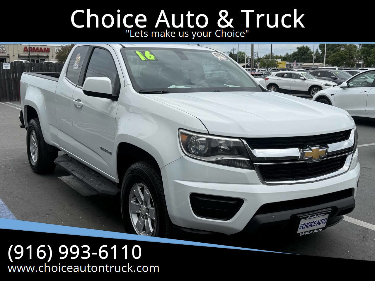 Used 2016 Chevrolet Colorado W/T w/ WT Convenience Package RWD image 1